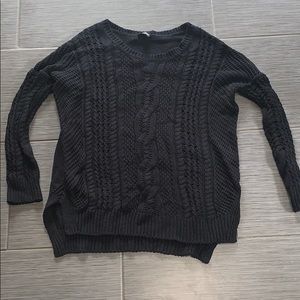 Express black sweater.